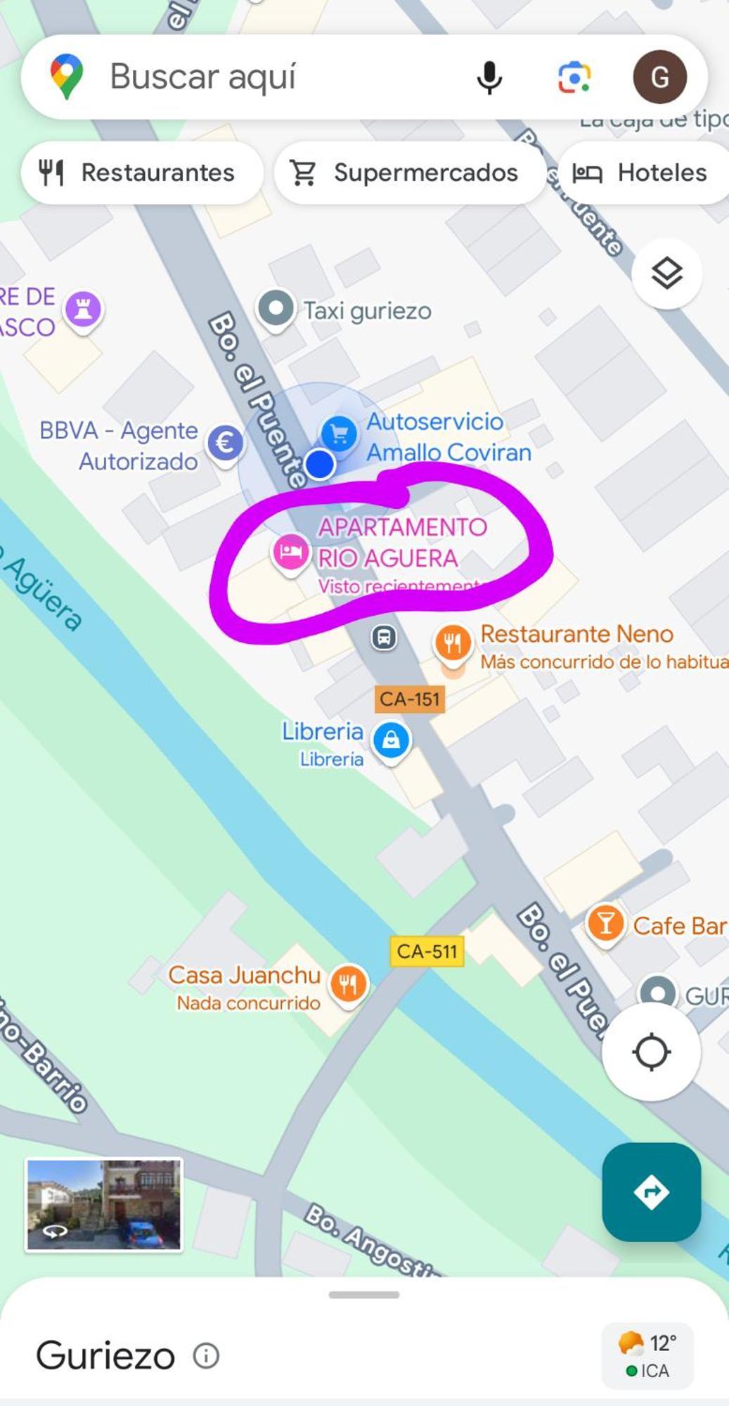 Apartamento Rio Agueera En Guriezo, Next To Castro Urdiales Y Bilbao Adino Exteriér fotografie